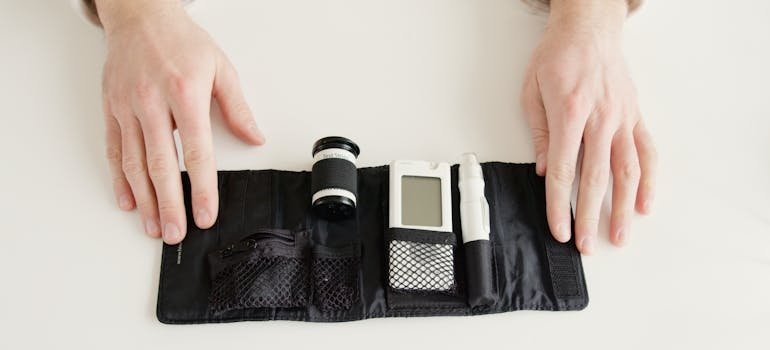 Прибор для измерения уровня сахара в крови