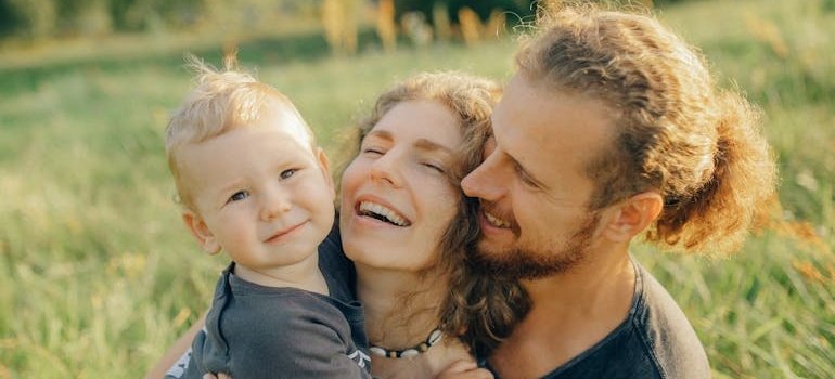 счастливая семья